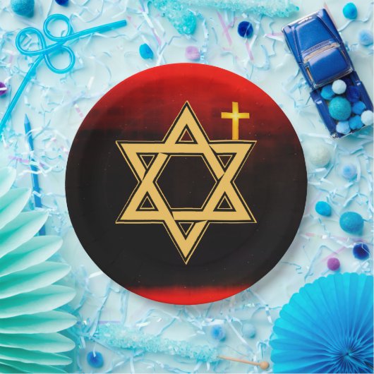 Davidsstern PapierTeller (Party)