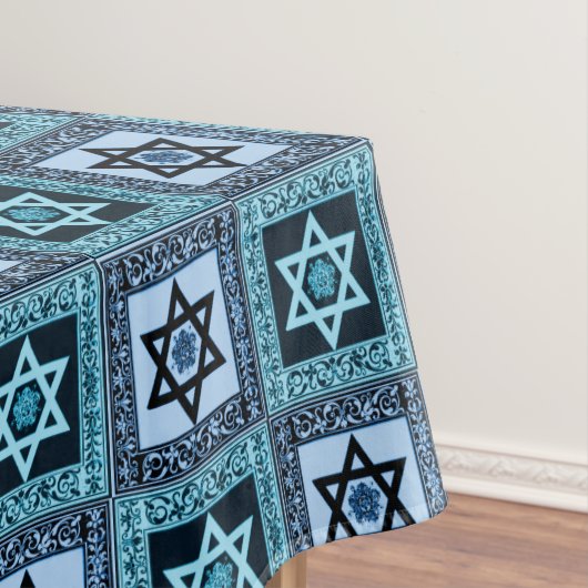 Davidsstern Rückseite Tischdecke (Beispiel)