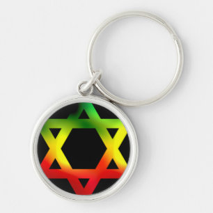 Davidsstern Schlüsselanhänger