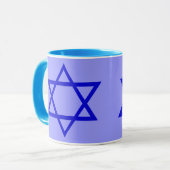 Davidsstern Tasse (Vorderseite Links)