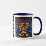 DAVIDSSTERN UND MENORAH TASSE<br><div class="desc">FOTOS</div>