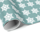 Davidstern Geschenkpapier (Rolleneckpunkt)