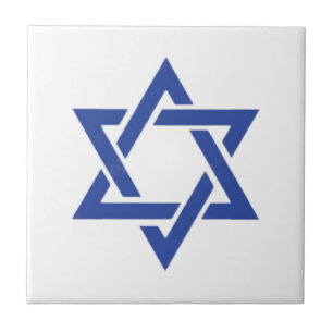 Davidstern Israel Juda Premier Fliese