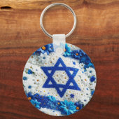 Davidstern. Israel Schlüsselanhänger (Rückseite)