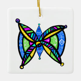 Davidstern- Keramikornament