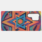 Davidstern Samsung Galaxy Hülle (Rückseite (Horizontal))