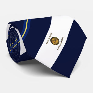 Davie (Florida) Stadtflagge Neck Tie Krawatte