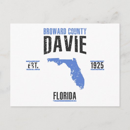 Davie Postkarte (Vorderseite)