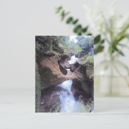 Davies Fall Pokhara Postkarte (Stehend Vorderseite)