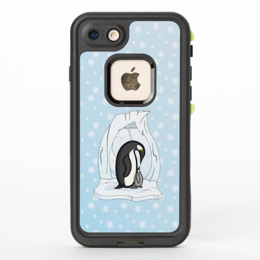 Davin und Annie der Fall Penguins Lifeproof (Rückseite)