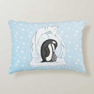 Davin und Annie die Pinguine Accent Pillow Dekokissen