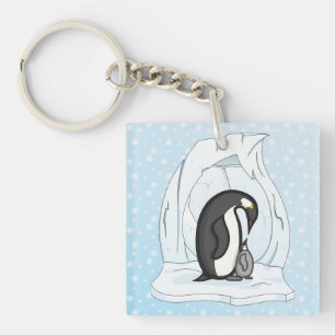 Davin und Annie die Pinguine Acryl-Schlüsselanhäng Schlüsselanhänger