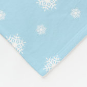 Davin und Annie die Pinguine Fleece Blanket (Ecke)