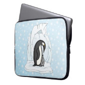 Davin und Annie die Pinguine - Laptop-Sieb Laptopschutzhülle (Vorderseite Links)