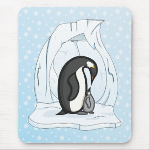 Davin und Annie die Pinguine Mousepad