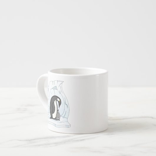 Davin und Annie die Pinguine Specialty Tasse (Vorderseite Links)