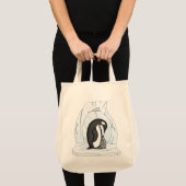 Davin und Annie die Pinguine Tote Bag Tragetasche (Vorderseite (Produkt))