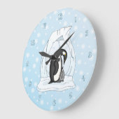 Davin und Annie die Uhr der Pinguine (Winkel)