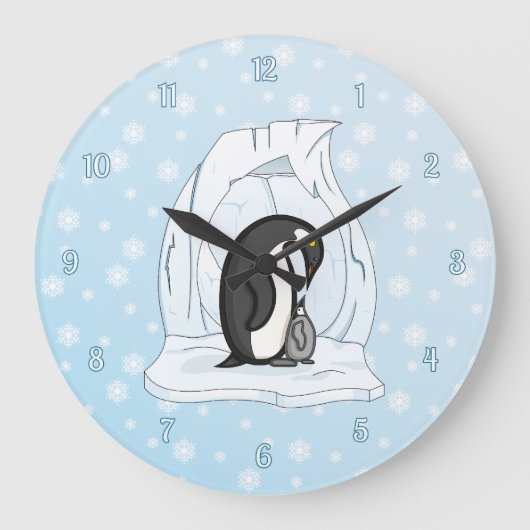 Davin und Annie die Uhr der Pinguine (Vorderseite)