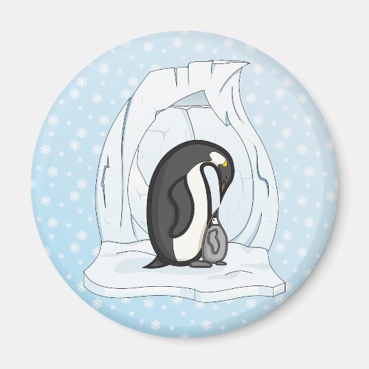Davin und Annie the Penguins Magnet (Vorne)
