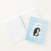 Davin und Annie the Penguins Spiral Notebook Notizblock (Innenseite)