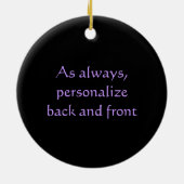 DaVinci Anatomie-Mann in Chakra Farben Keramikornament (Hinten)