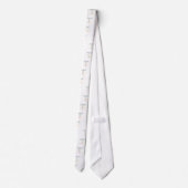 DaVinci Anatomy Man in Chakra Farben Krawatte (Rückseite)