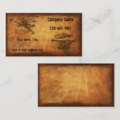 DaVinci Erfindungen, Visitenkarte (Vorne/Hinten)