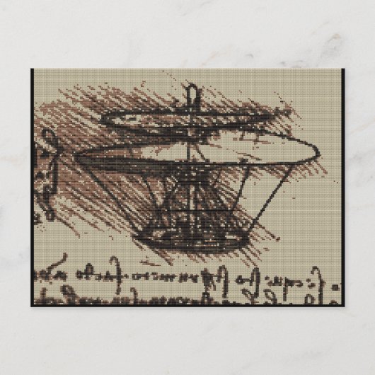 DAVINCI HELO POSTKARTE (Vorderseite)