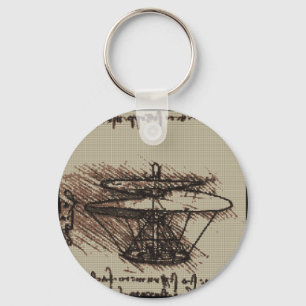 DAVINCI HUBSCHRAUBER SCHLÜSSELANHÄNGER