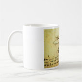Davinci Hubschrauberentwurf Kaffeetasse (Links)