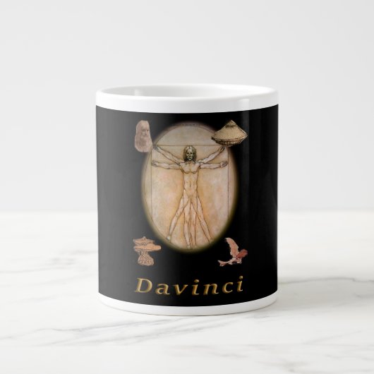 Davinci Jumbo-Tasse (Vorderseite)
