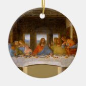 Davinci Last Supper Fine Art Print Artwork Keramikornament (Vorne)