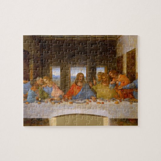 Davinci Last Supper Fine Art Print Artwork Puzzle (Horizontal)