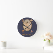 Davinci Runde Wanduhr (Zuhause)