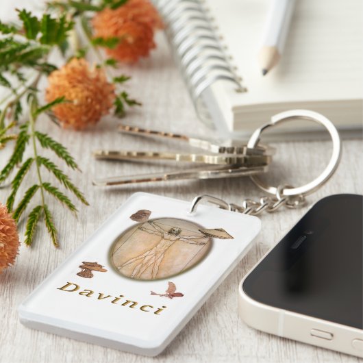Davinci Schlüsselanhänger (Vorderseite rechts)