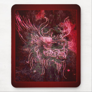 Davincis Drache Mousepad