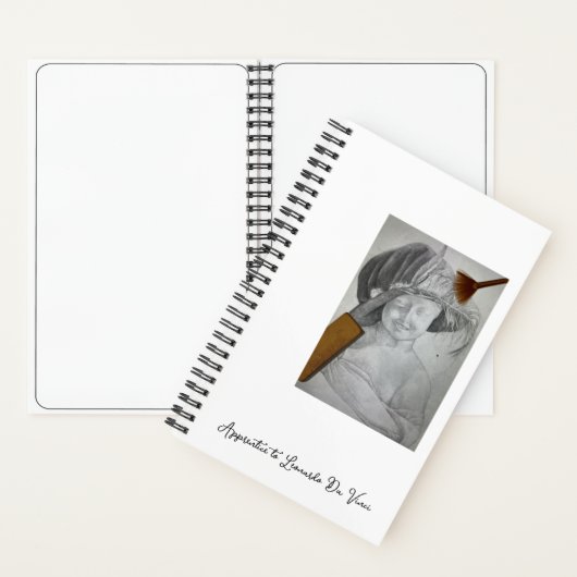 DaVincis Lehrbuch Notizblock (Innen)