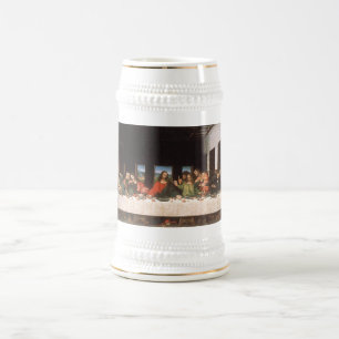 DaVincis letztes Abendessen Stein Bierglas