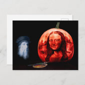 DaVincis Pumpkin Postkarte (Vorne/Hinten)