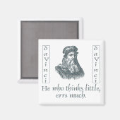 davinzianisch magnet (Vorderseite/Rückseite)