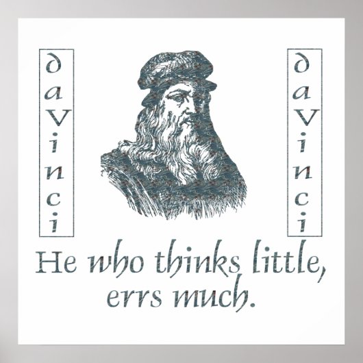 davinzianisch poster (Vorne)