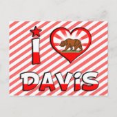Davis, CA Postkarte (Vorderseite)