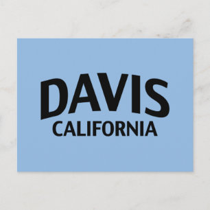 Davis California Postkarte