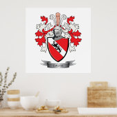 Davis Coat of Arms Poster (Küche)