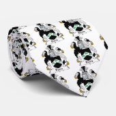 Davis-Familienwappen Krawatte (Gerollt)