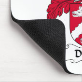Davis-Familienwappen Mousepad (Ecke)