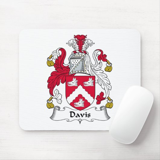 Davis-Familienwappen Mousepad (Mit Mouse)