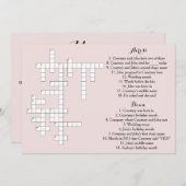 Davis + Harper Menu Card Einladung (Vorne/Hinten)