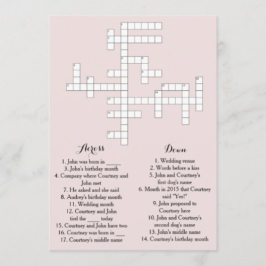 Davis + Harper-Menü-Karte Menükarte (Vorderseite)